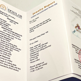 Nhẫn vương miện vàng hồng gắn đá Sapphire