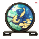 Tranh Song ngư Liên hoa