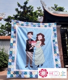 CHĂN QUILT CHỦ ĐỀ GIA ĐÌNH