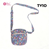 Túi đeo chéo dáng hộp 2 ngăn