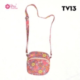 Túi đeo chéo dáng hộp 2 ngăn