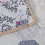 Chăn Quilt Lục Giác Nắng Ban Mai