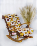 Ghế Bập Bênh Quilt Trái tim