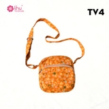 Túi đeo chéo dáng hộp 2 ngăn