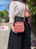 Túi đeo chéo dáng hộp 2 ngăn