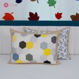 Chăn Quilt Lục Giác Nắng Ban Mai