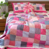 Set Chăn Quilt Ô Vuông