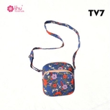 Túi đeo chéo dáng hộp 2 ngăn