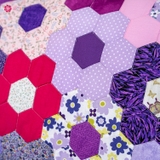 Chăn Quilt Lục Giác Mộng Mơ 1