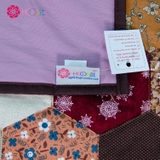 Chăn Quilt Lục Giác Nét Mộc