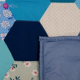 Chăn Quilt Lục Giác Hi Vọng