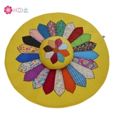 Bộ thảm thiền hoa cúc vàng size 1.5m