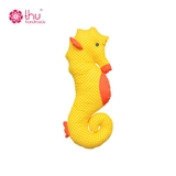 gối thú bông cá ngựa xanh dương
