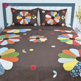 CHĂN QUILT HOA CÚC