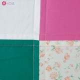 Chăn quilt vuông chiều tím 2