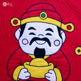 Tranh Thần Tài-Đỏ