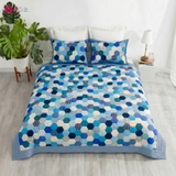 Chăn Quilt Lục Giác Hi Vọng