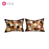 Chăn Quilt Lục Giác Nét Mộc