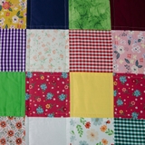 Chăn quilt vuông chiều tím 2