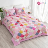 Quilt vuông Nắng Hồng