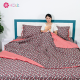 Chăn hoa hqquilt 2x2.2m