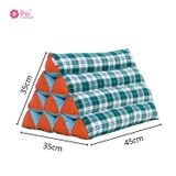 kích thước gối tam giác Thiền An