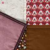 Chăn Quilt vuông Nét Mộc