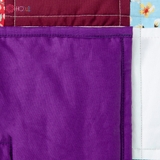 Chăn quilt vuông chiều tím 2