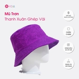 Mũ Trơn Thanh Xuân Ghép Vải Sale Shock