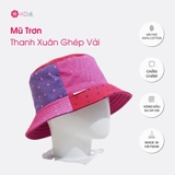 Mũ Trơn Thanh Xuân Ghép Vải Sale Shock