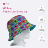 Mũ Trơn Thanh Xuân Ghép Vải Sale Shock