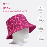 Mũ Trơn Thanh Xuân Ghép Vải Sale Shock