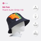 Mũ Trơn Thanh Xuân Ghép Vải Sale Shock