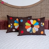 CHĂN QUILT HOA CÚC