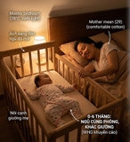 Khi Nào Nên Tập Cho Bé Ngủ Riêng? Bước Ngoặt Tự Lập Đầu Đời Và Nỗi Lòng Của Mẹ