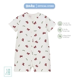 BODY CỘC CÚC BẤM THẲNG HOẠ TIẾT NGỰA GỖ, VẢI COTTON TỰ NHIÊN BL031125RH