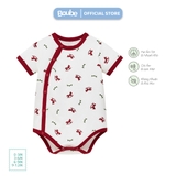 BỘ LIỀN THÂN TAM GIÁC CÚC BẤM CHÉO HOẠ TIẾT NGỰA GỖ, VẢI COTTON TỰ NHIÊN BL311125RH