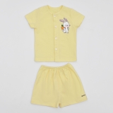bo-quan-ao-ngan-tay-cai-thang-mau-vang-boube-vai-cotton-organic