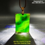 MẶT DÂY CHUYỀN NGỌC BỌC VÀNG CHO NAM - HÀNG VIP