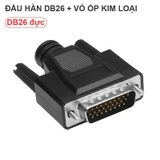 HDB26 male 3 Rows of 26 Pin Plug Soldering Connector