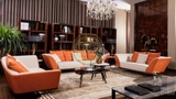 SOFA 01SM 95 100% DA BÒ TỰ NHIÊN N.K CHÂU Á NGUYÊN CHIẾC 01SM