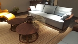 SOFA CAO CẤP 04JY 244 100% DA BÒ TỰ NHIÊN N.K CHÂU Á NGUYÊN CHIẾC 04JY