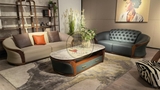SOFA CAO CẤP 04JY 223 100% DA BÒ TỰ NHIÊN N.K CHÂU Á NGUYÊN CHIẾC 04JY