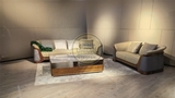 SOFA CAO CẤP 04JY 222 100% DA BÒ TỰ NHIÊN N.K CHÂU Á NGUYÊN CHIẾC 04JY