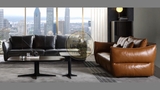 SOFA CAO CẤP 80CH 235 100% DA BÒ TỰ NHIÊN N.K CHÂU Á NGUYÊN CHIẾC 80CH