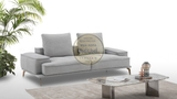 SOFA CAO CẤP CHÂU ÂU 83AS 253 100% DA BÒ TỰ NHIÊN (SX TẠI NƯỚC THỨ 3) N.K NGUYÊN CHIẾC