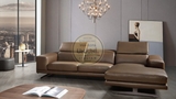 SOFA CAO CẤP 80CH 130 100% DA BÒ TỰ NHIÊN N.K CHÂU Á NGUYÊN CHIẾC 80CH
