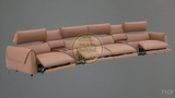 SOFA CAO CẤP CHÂU ÂU 71CF 221 100% DA BÒ TỰ NHIÊN (SX TẠI NƯỚC THỨ 3) N.K NGUYÊN CHIẾC
