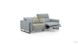 SOFA CAO CẤP CHÂU ÂU 83AS 209 100% DA BÒ TỰ NHIÊN (SX TẠI NƯỚC THỨ 3) N.K NGUYÊN CHIẾC