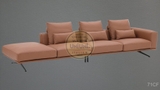 SOFA CAO CẤP CHÂU ÂU 71CF 243 100% DA BÒ TỰ NHIÊN (SX TẠI NƯỚC THỨ 3) N.K NGUYÊN CHIẾC